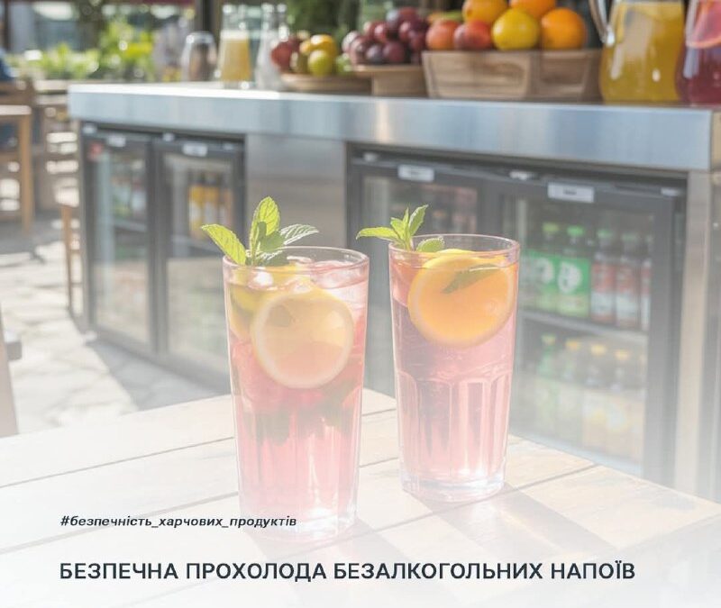 🌞 В спеку особливо важливо подбати про безпечність напоїв