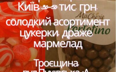 вакансія: ТЕХНОЛОГ КОНДИТЕРСЬКОГО ВИРОБНИЦТВА