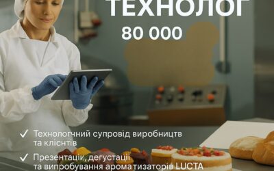 Вакансія: Технолог з впровадження та продажу харчових інгредієнті