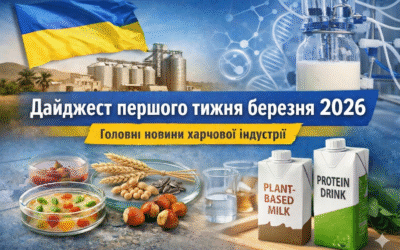 Дайджест харчової індустрії — початок березня 2026