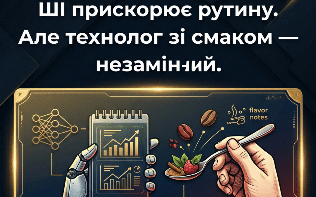 Електронний язик + нейромережа + 10 000 рецептур = новий смак за 48 годин? Як Gastrograph AI бере роботу у сенсорних панелей