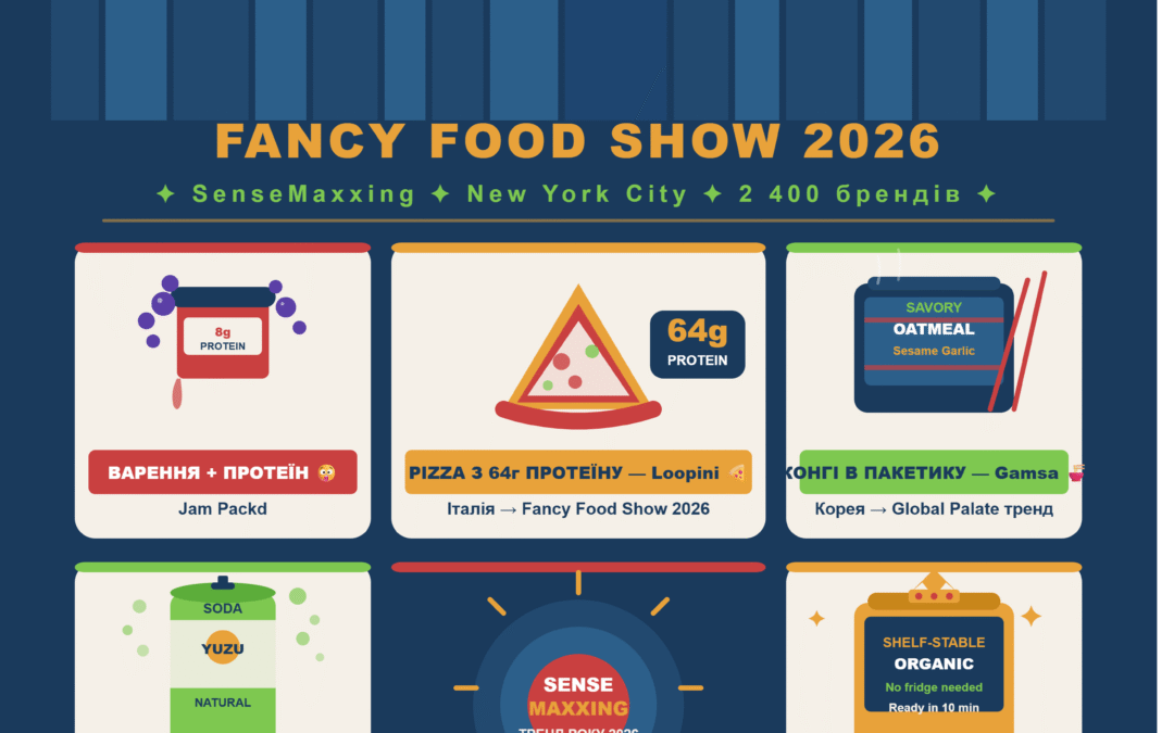 Summer Fancy Food Show 2026 — протеїн, SenseMaxxing, глобальні тренди