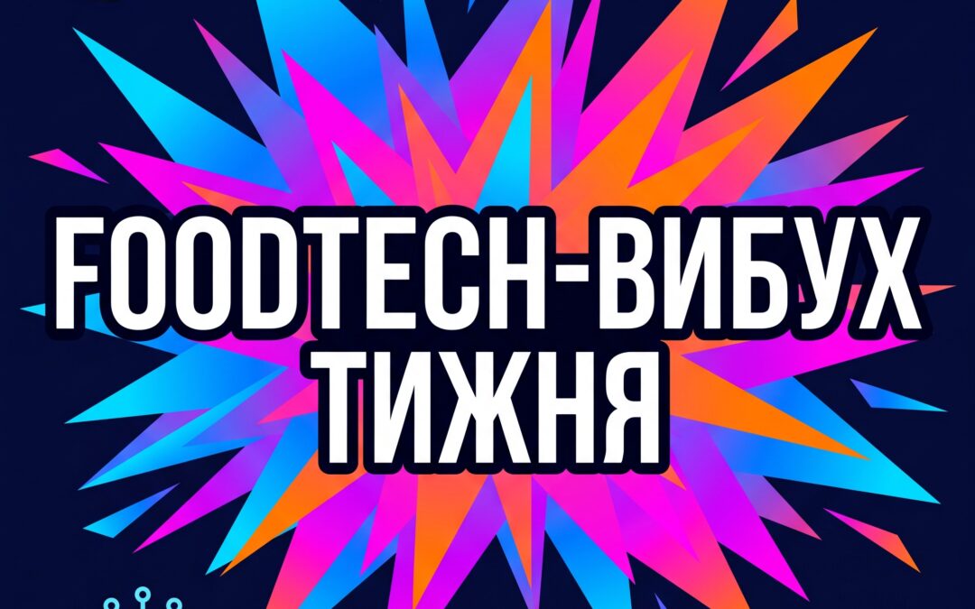 FoodTech-вибух тижня: поглинання, мільйони на AI-контроль якості та куди рухається ЄС